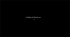 Desktop Screenshot of le-relays-du-chasteau.com